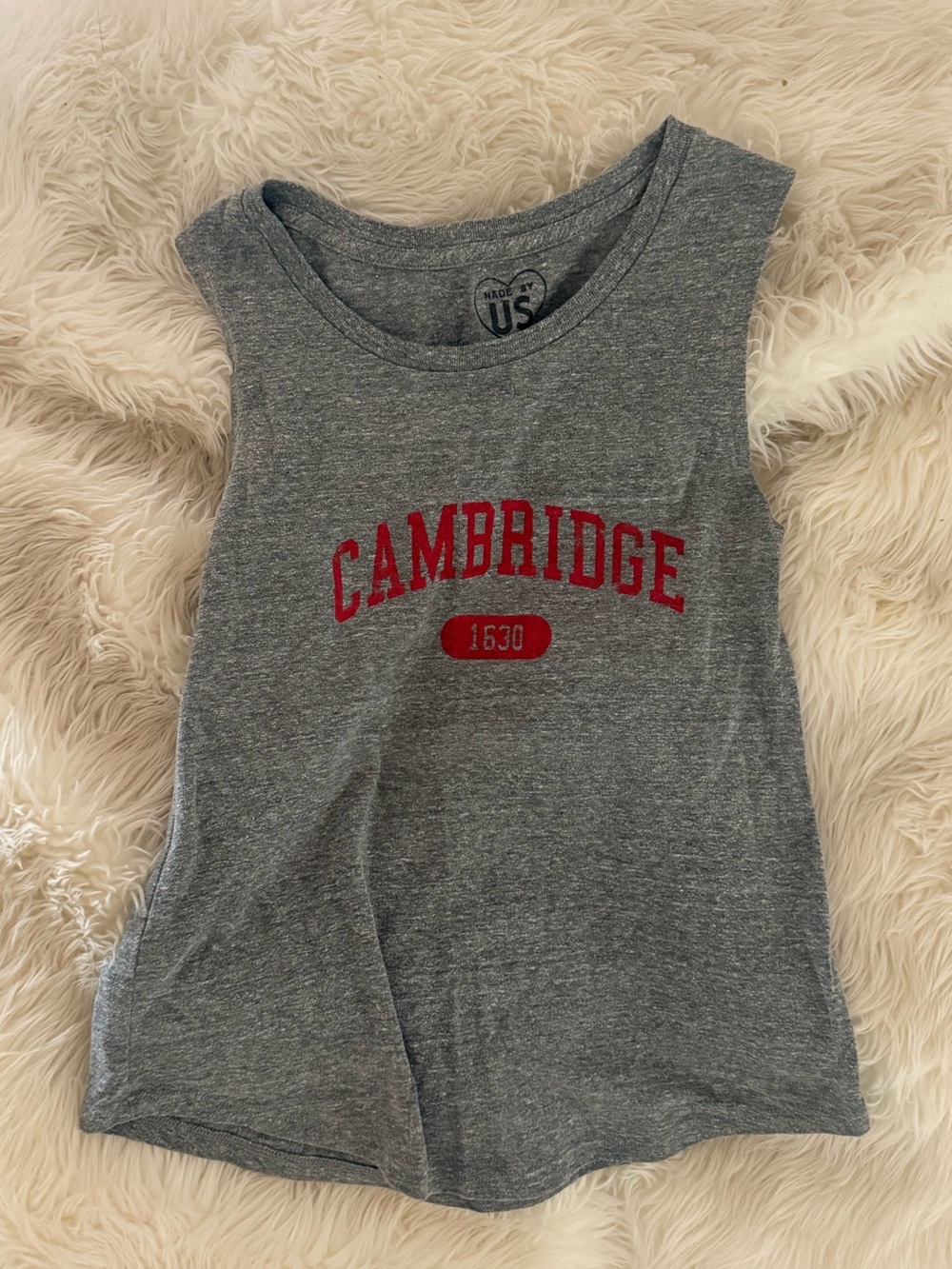 Cambridge gray tank top